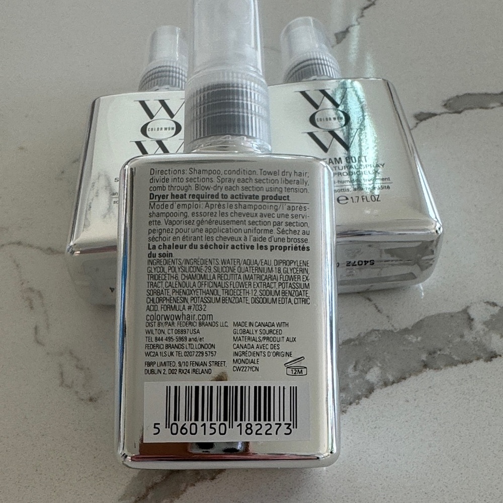 Color Wow Dream Coat Supernatural Spray - Set of 3x 1.7oz - Picture 2 of 3